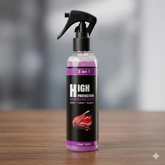 🚗 Spray Protector Cerámico 3 en 1 (150 ml) | Devuelve el Brillo a tu Auto